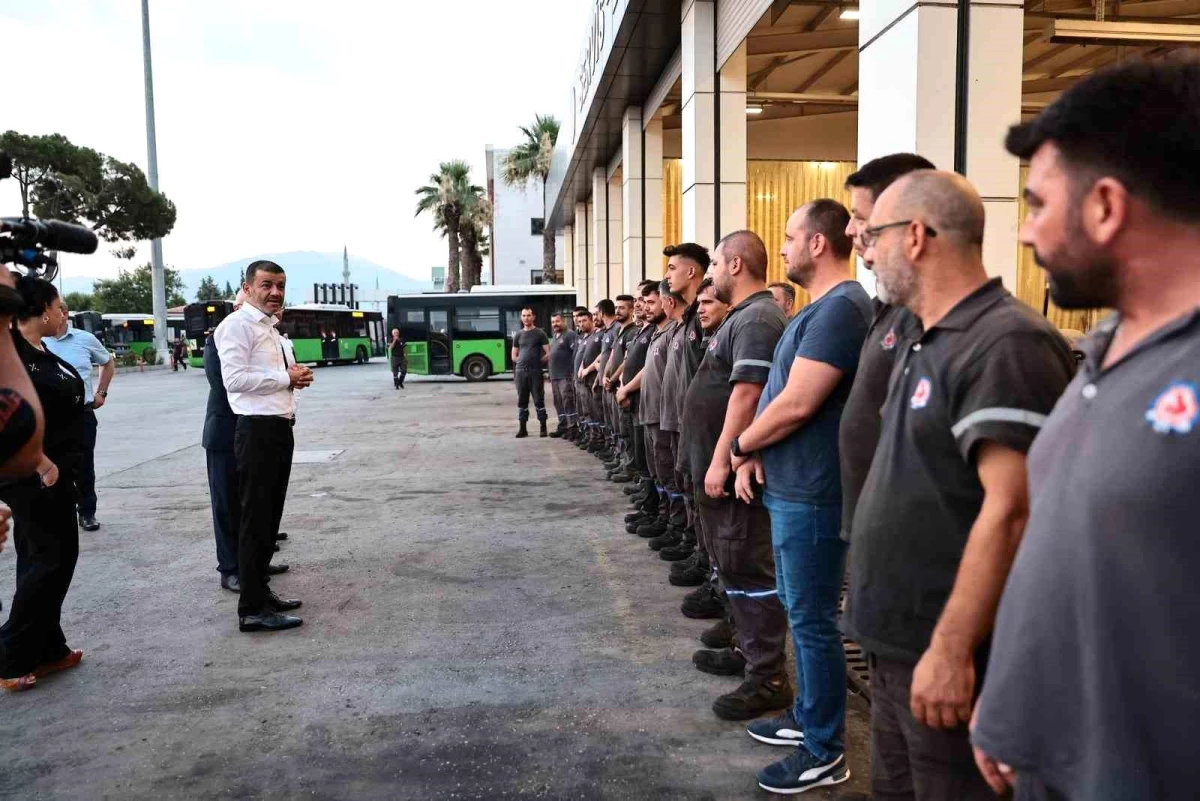 Denizli Büyükşehir Belediye Başkanı Ulaşım AŞ’yi Ziyaret Etti